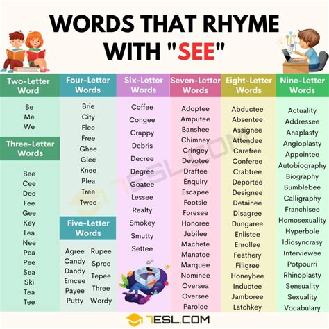 words with seeingn